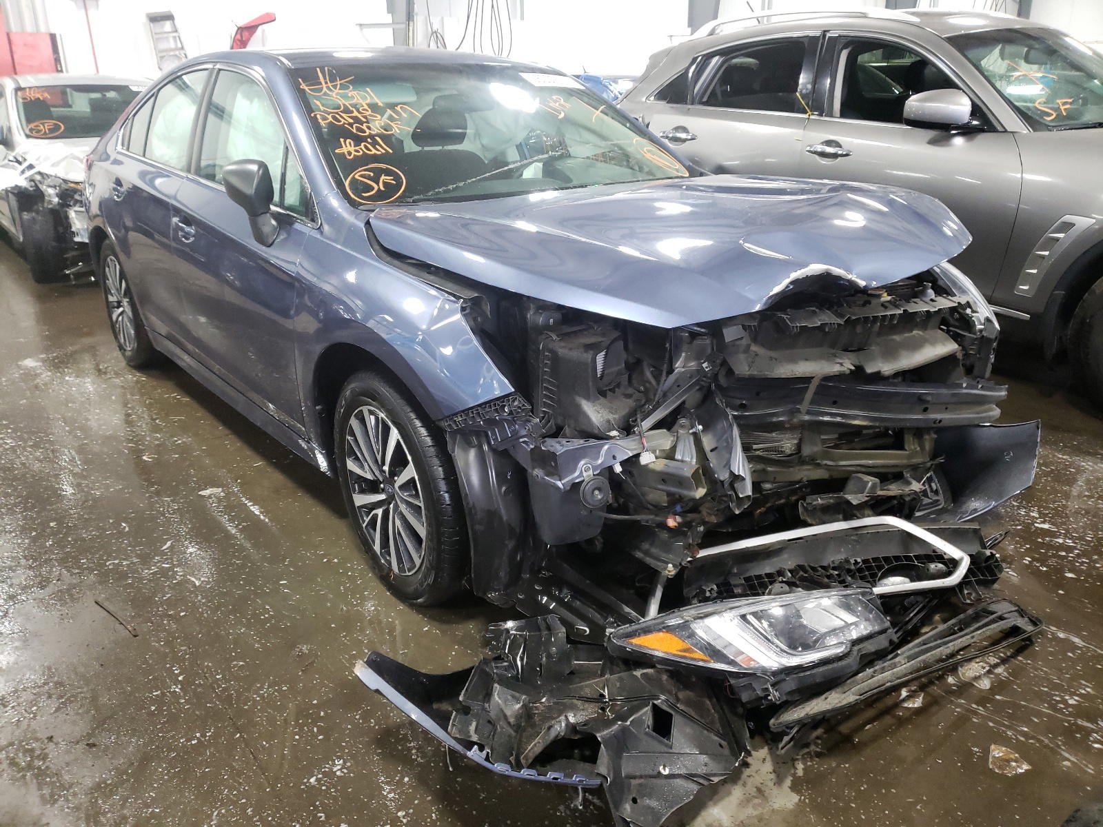 SUBARU LEGACY 2.5 2018 with VIN 4S3BNAB62J3030294 - Photo from auction