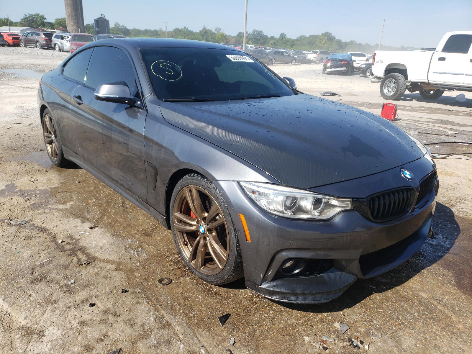 BMW 435 I 2016 with VIN WBA3R1C57GK529019 - Photo from auction