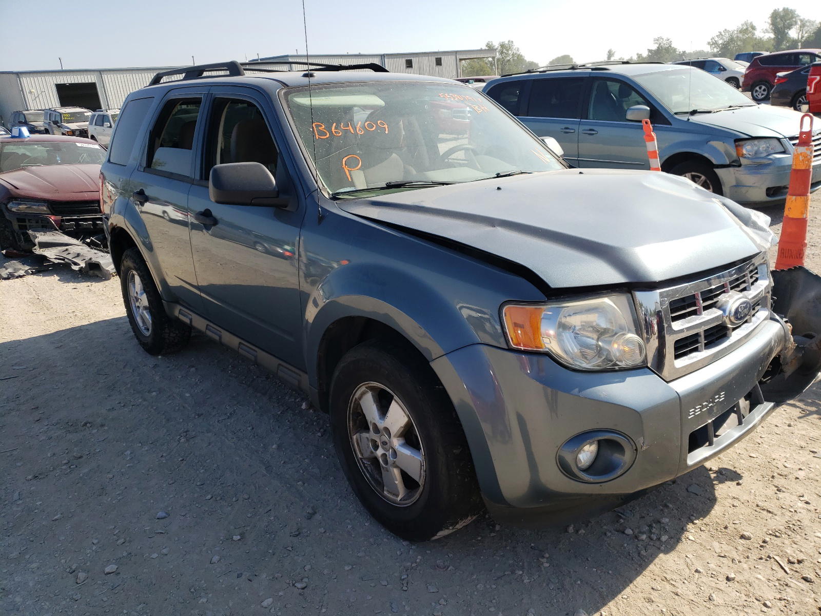 FORD ESCAPE XLT 2010 with VIN 1FMCU9DG6AKB64609 - Photo from auction