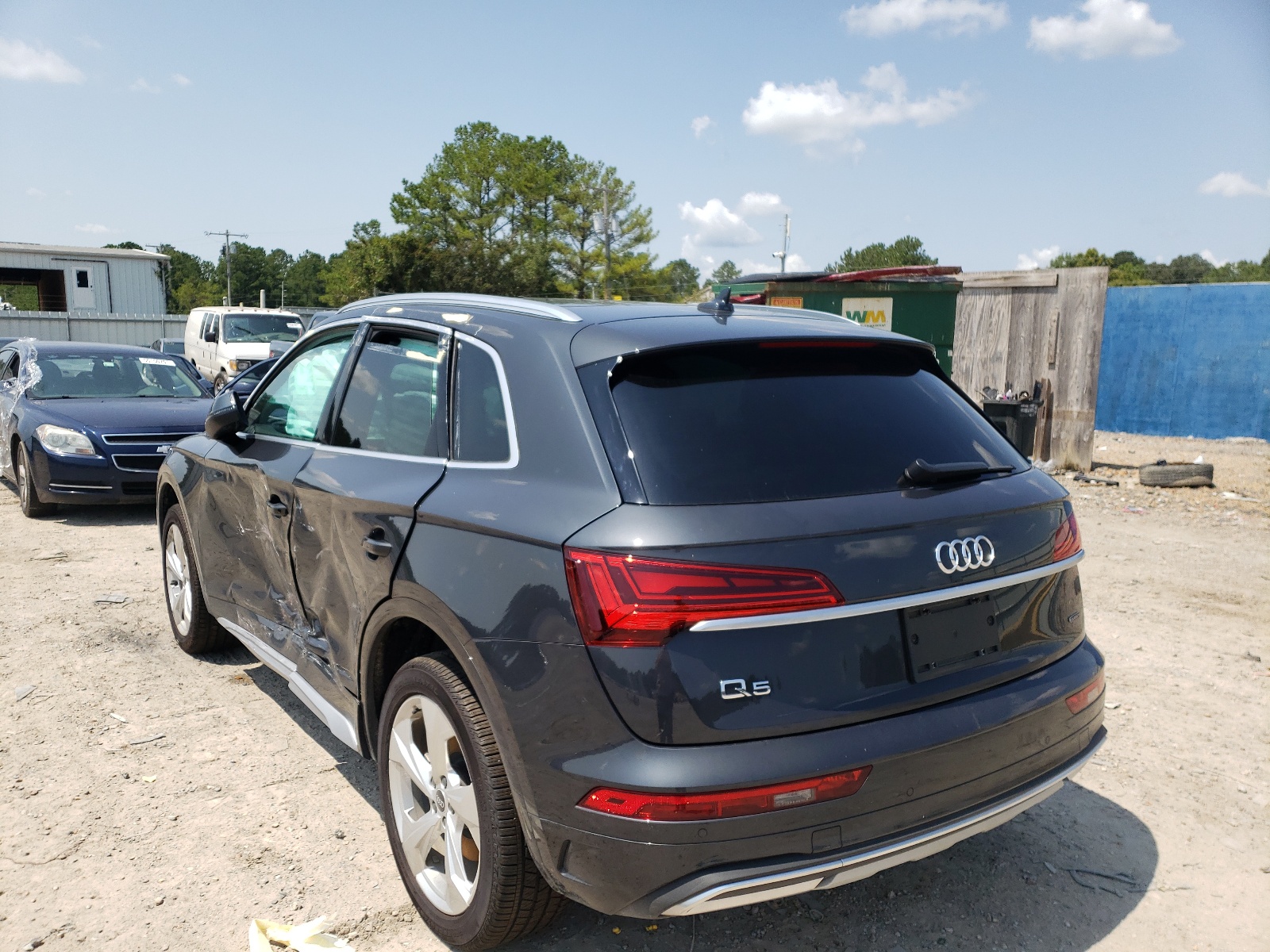 Photo 3 from auction – 2021 AUDI Q5 PREMIUM with VIN WA1BAAFY5M2060207