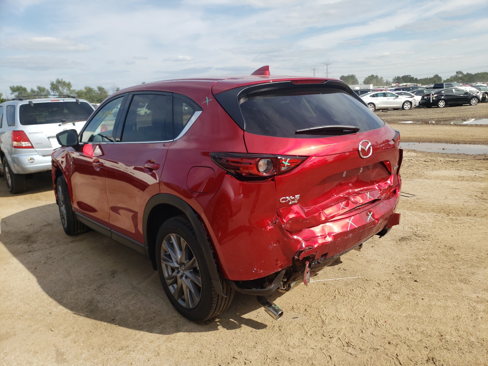 Photo 3 from auction – 2021 MAZDA CX-5 GRAND with VIN JM3KFBDM0M0455203