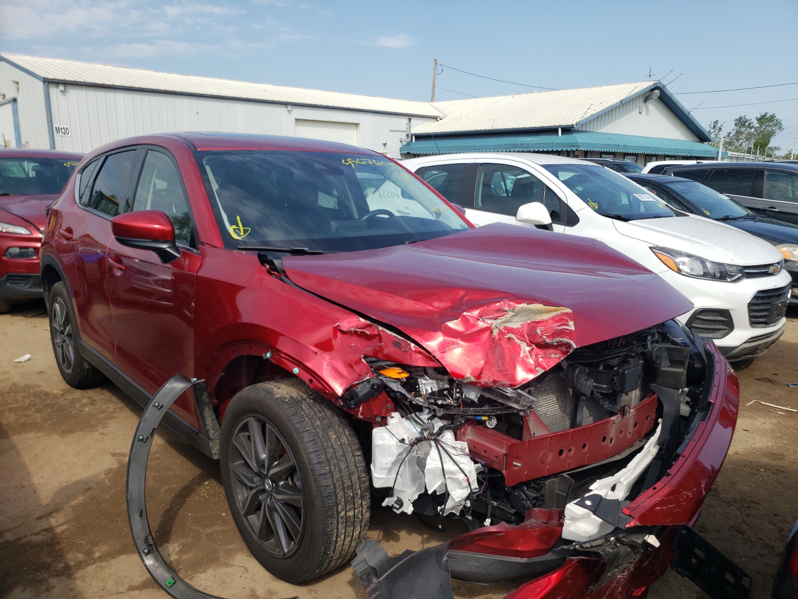 MAZDA CX-5 GRAND 2017 with VIN JM3KFADL5H0186753 - Photo from auction