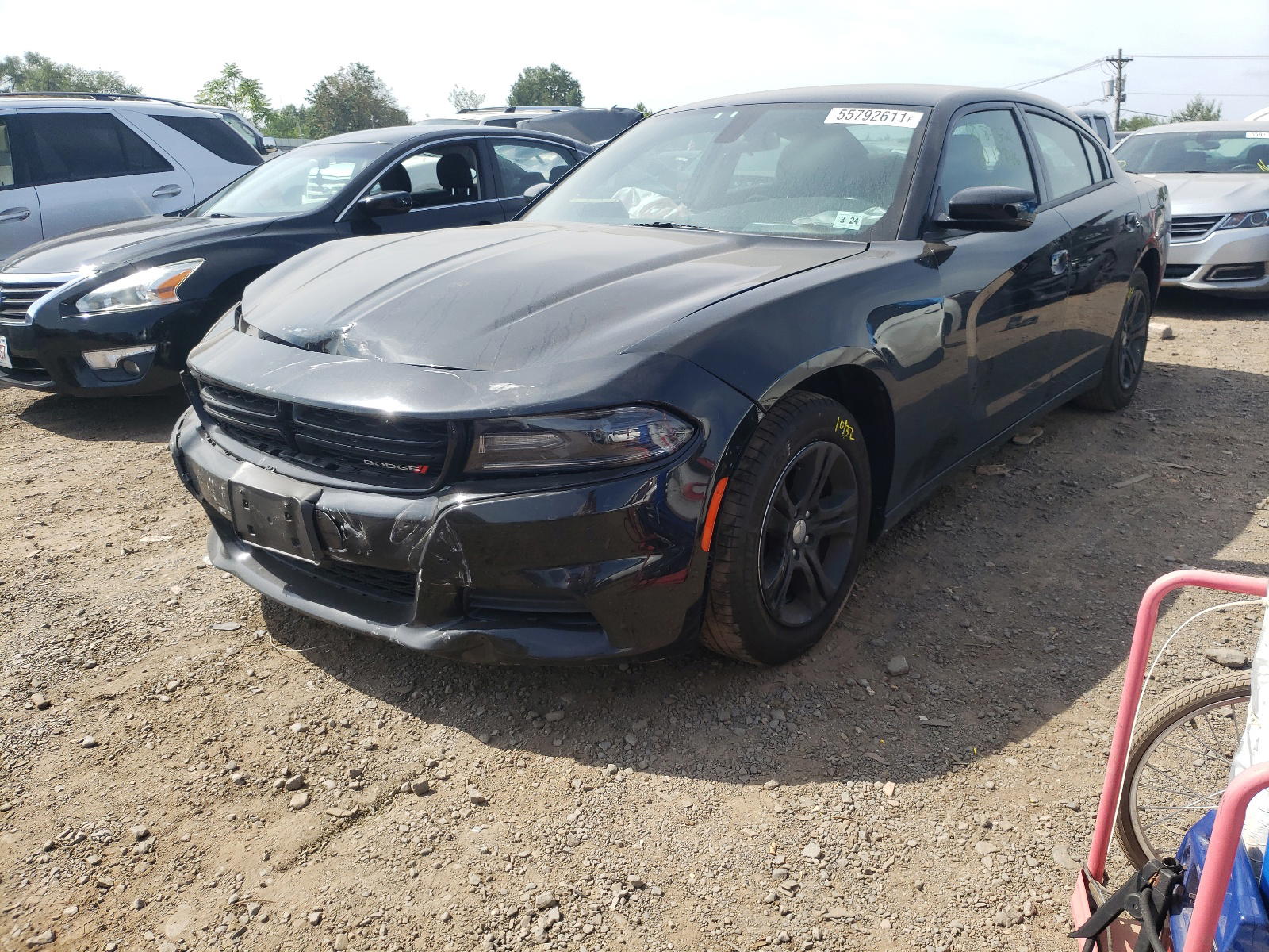 Photo 2 from auction – 2019 DODGE CHARGER SX with VIN 2C3CDXBG6KH658090