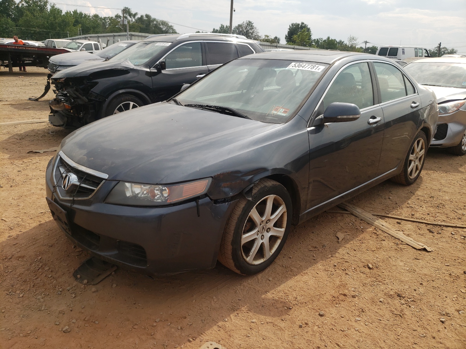 Photo 2 from auction – 2005 ACURA TSX with VIN JH4CL96995C001778
