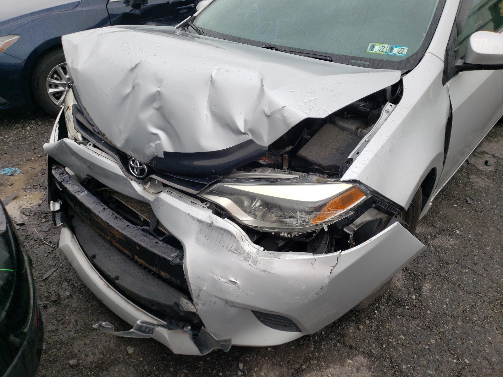 Photo 9 from auction – 2014 TOYOTA COROLLA L with VIN 5YFBURHEXEP082687