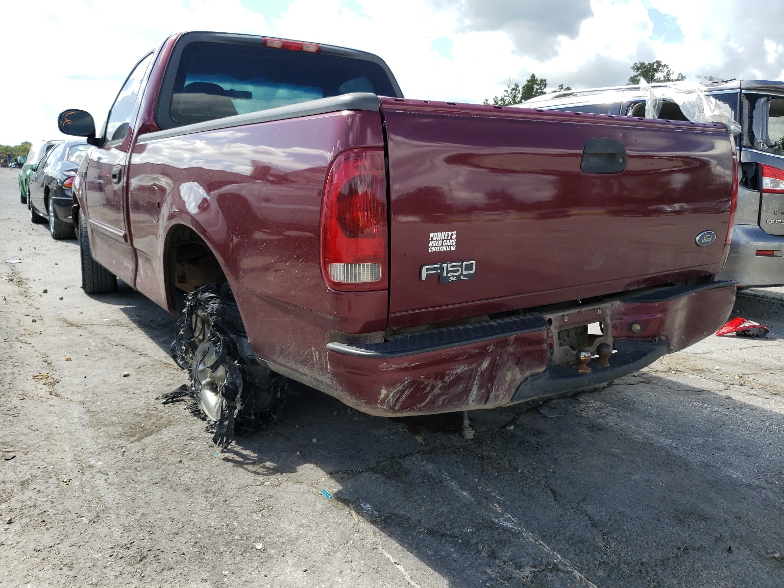 Photo 3 from auction – 2004 FORD F-150 HERI with VIN 2FTRF17234CA09633