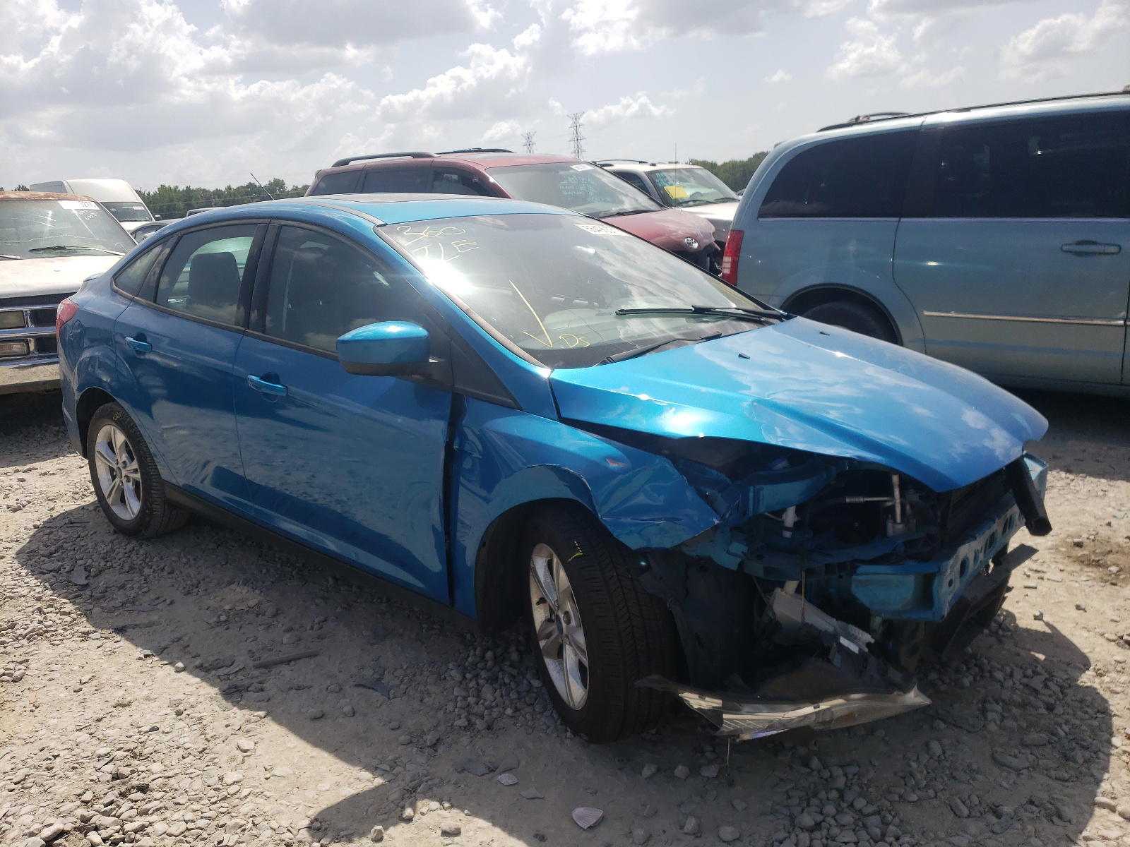 FORD FOCUS SE 2012 with VIN 1FAHP3F28CL441585 - Photo from auction