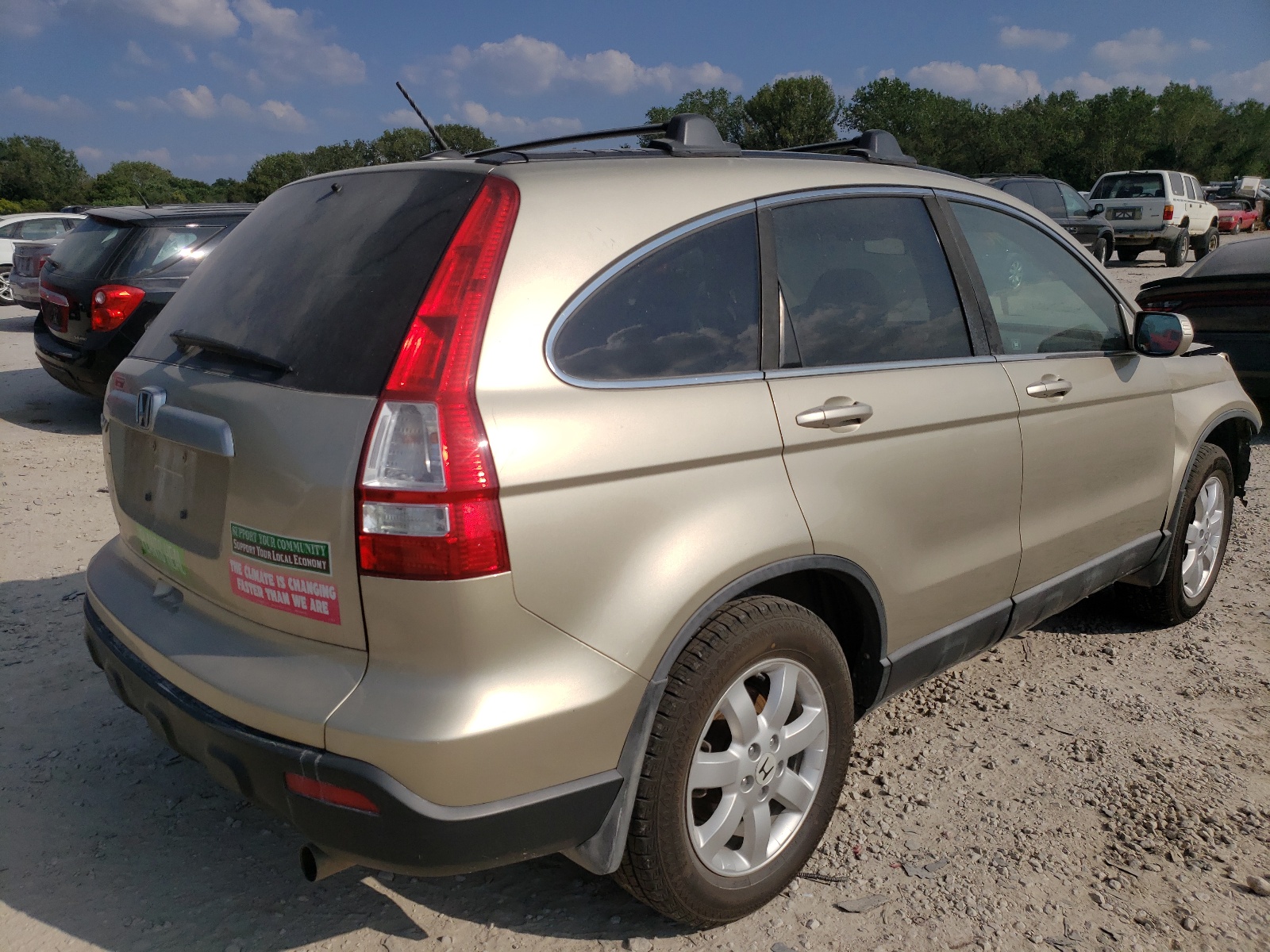 Photo 4 from auction – 2008 HONDA CR-V EXL with VIN 5J6RE48758L034246