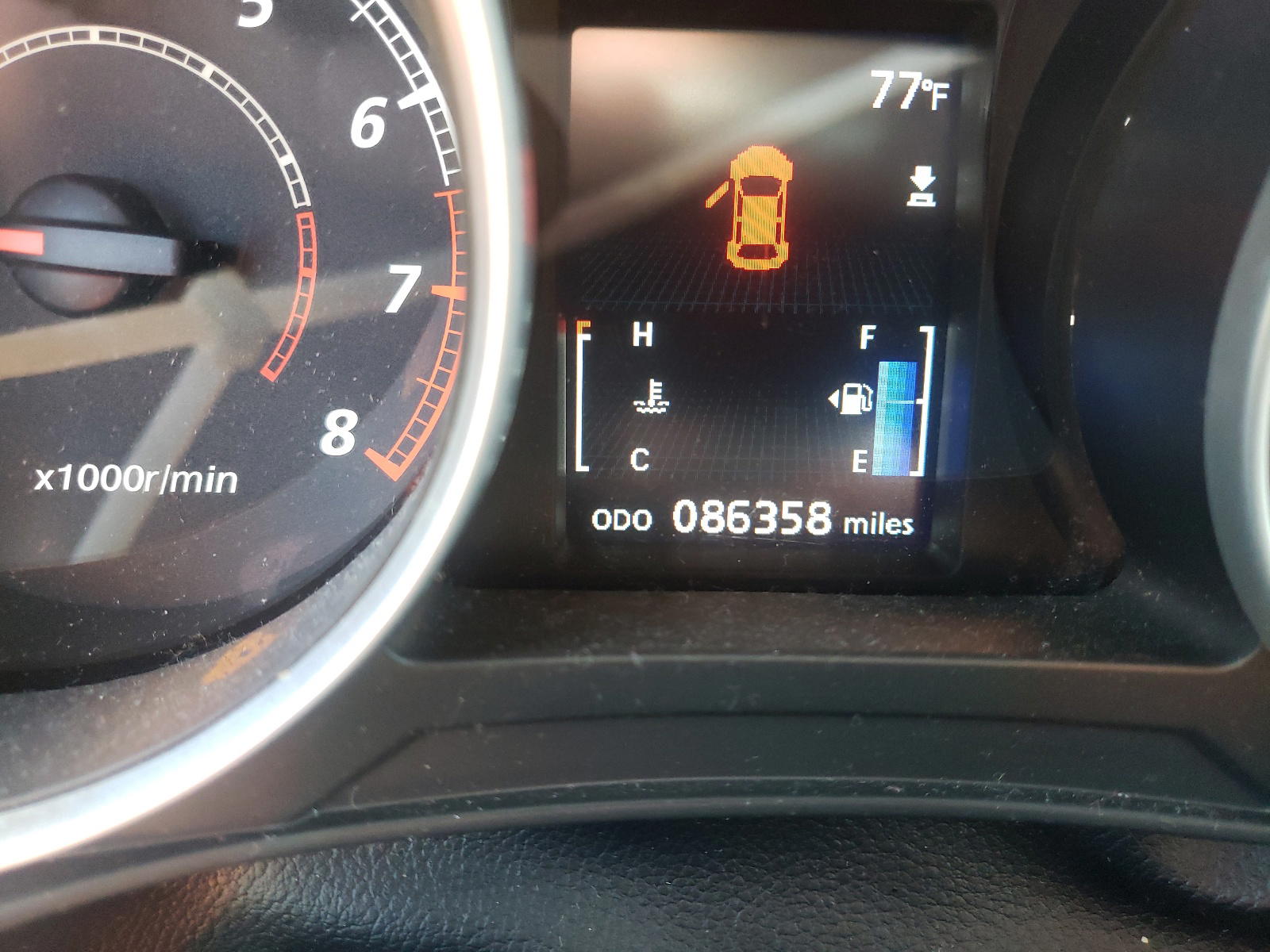 Photo 8 from auction – 2013 MITSUBISHI OUTLANDER with VIN 4A4AP3AU2DE004734