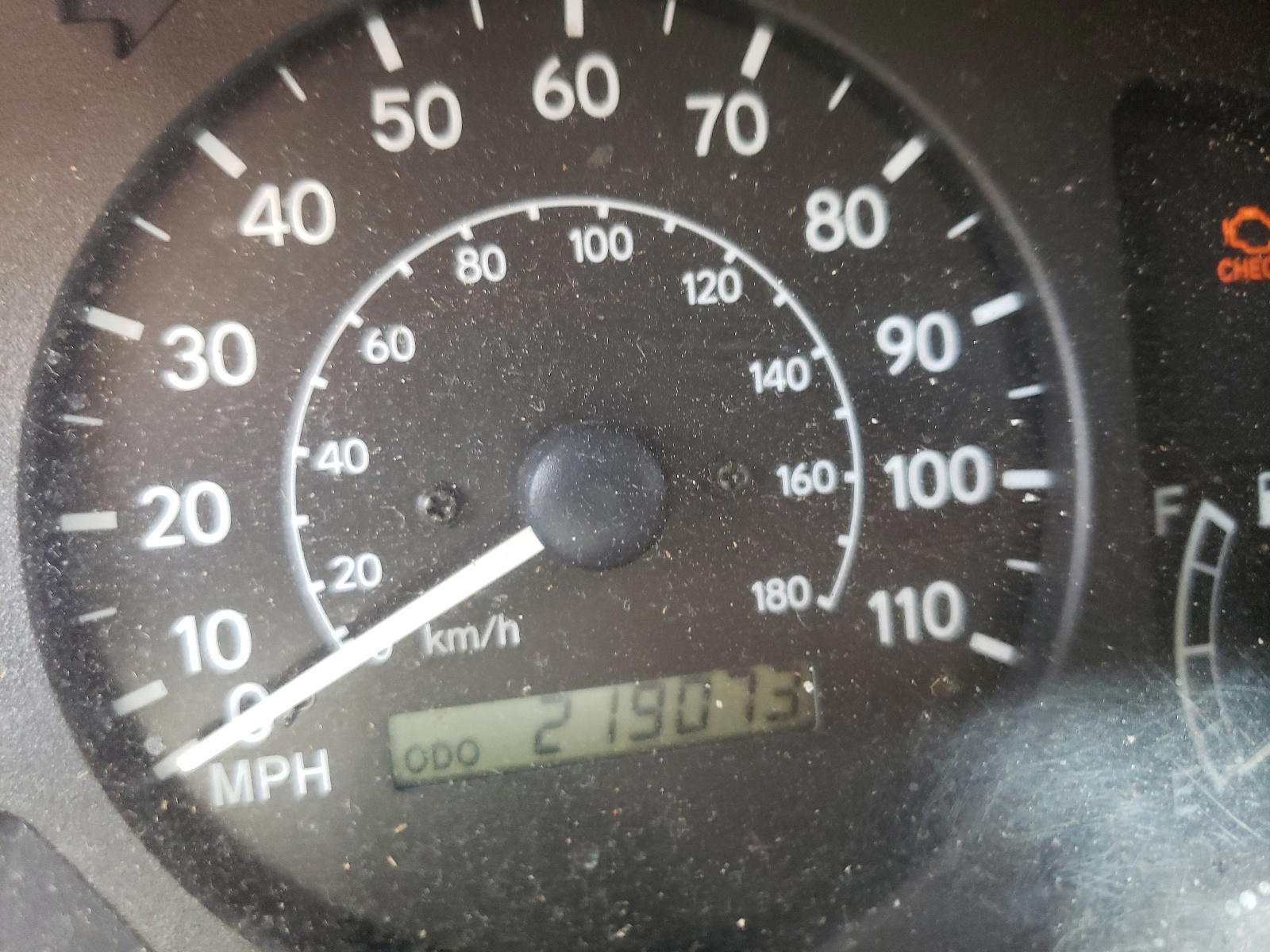 Photo 8 from auction – 2001 TOYOTA COROLLA CE with VIN 1NXBR12E41Z489294