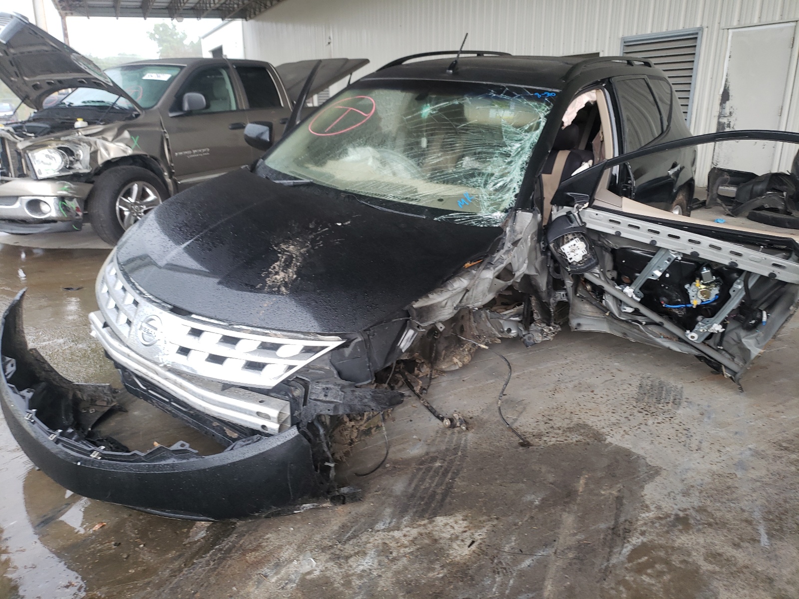 Photo 9 from auction – 2004 NISSAN MURANO SL with VIN JN8AZ08T34W219812