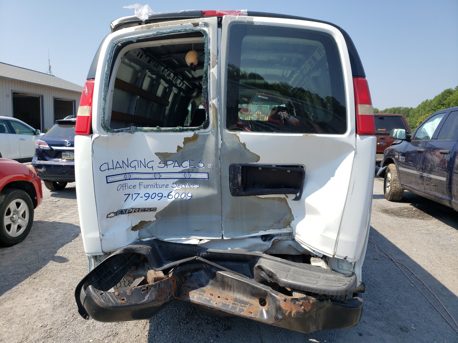 Photo 9 from auction – 2008 CHEVROLET EXPRESS G2 with VIN 1GCGG25C981209395