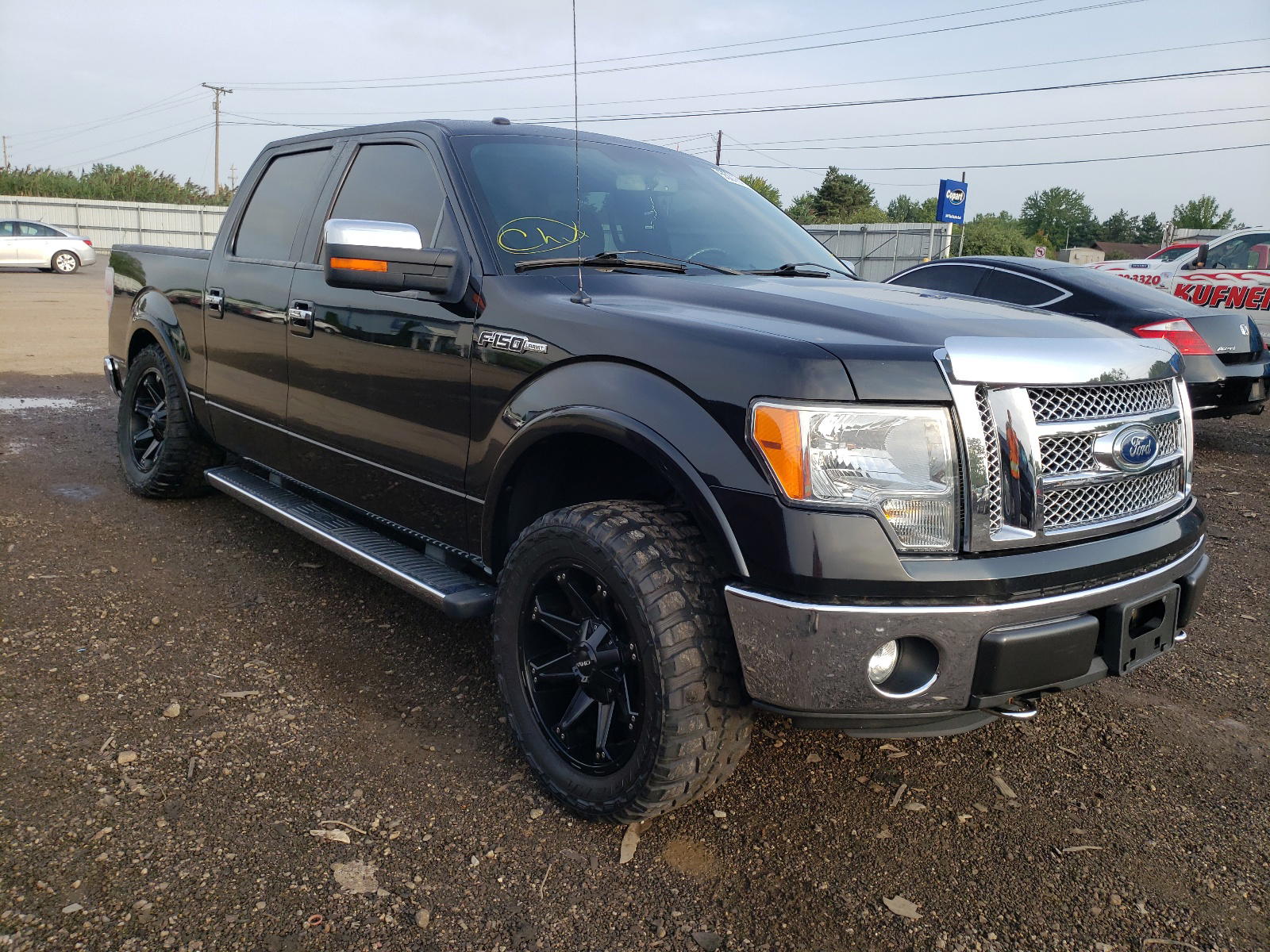 FORD F150 SUPER 2011 with VIN 1FTFW1EFXBFC04431 - Photo from auction