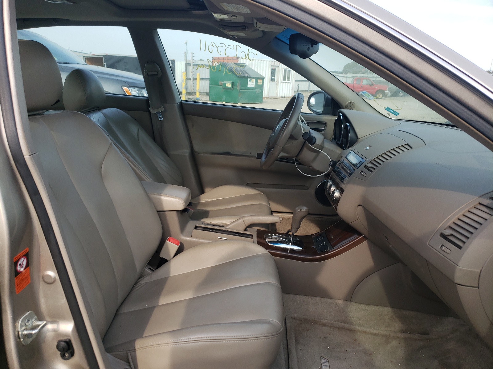 Photo 5 from auction – 2005 NISSAN ALTIMA S with VIN 1N4AL11E95C110231