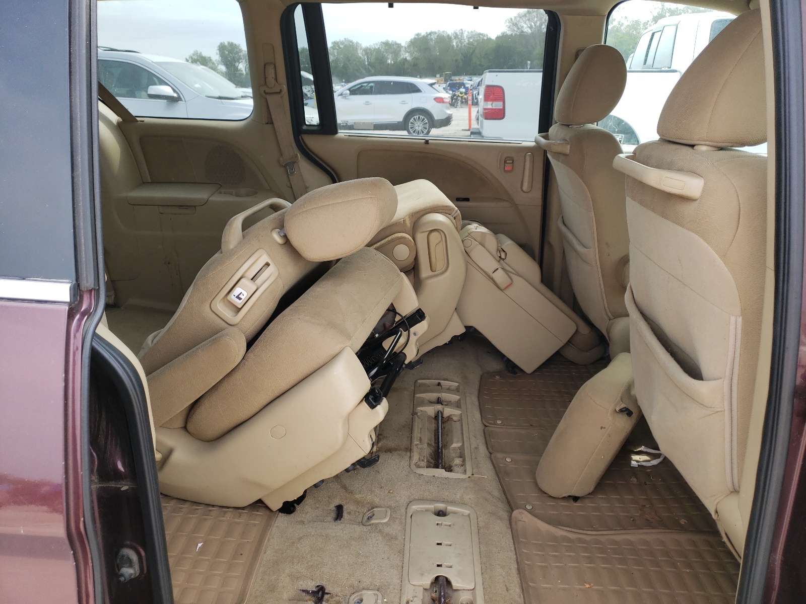 Photo 6 from auction – 2008 HONDA ODYSSEY EX with VIN 5FNRL38428B014809