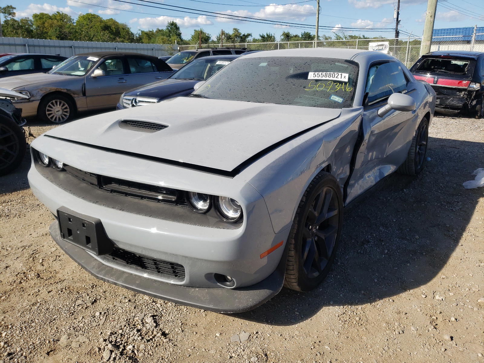 Photo 2 from auction – 2021 DODGE CHALLENGER with VIN 2C3CDZJG6MH507346