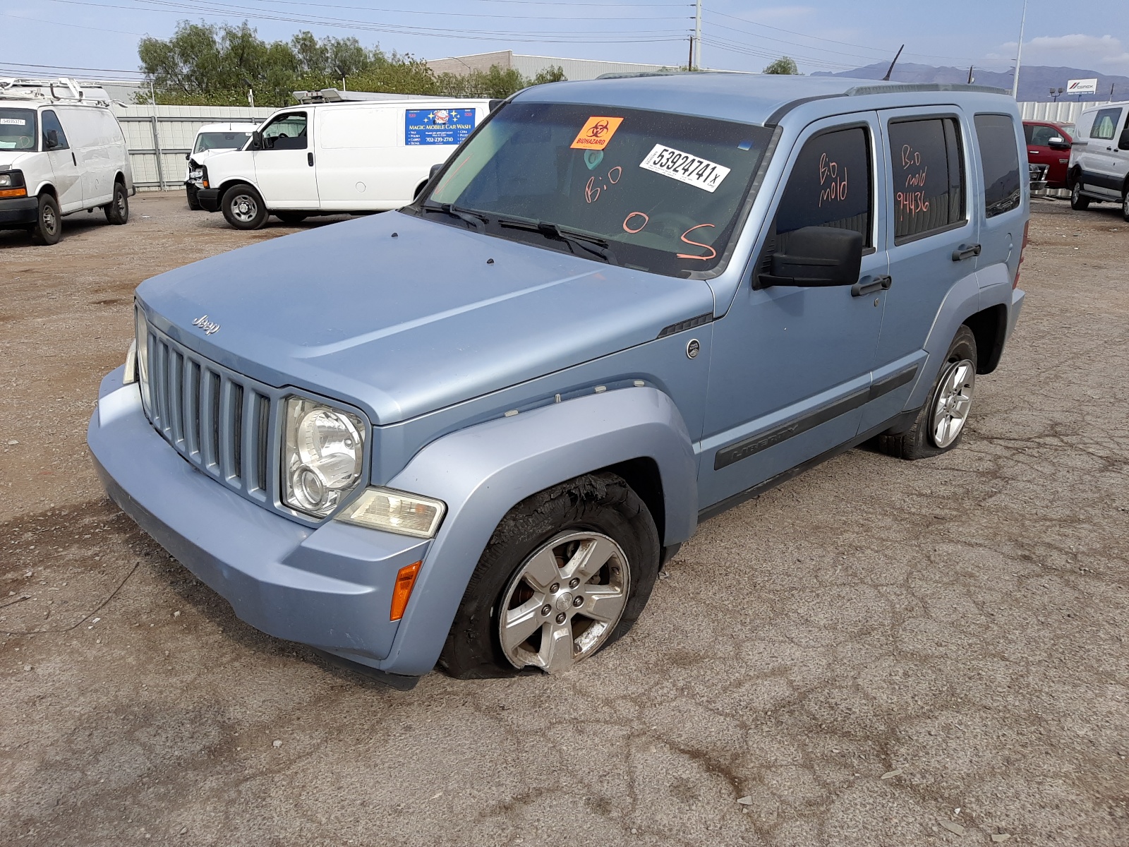 Photo 2 from auction – 2012 JEEP LIBERTY SP with VIN 1C4PJMAKXCW207001
