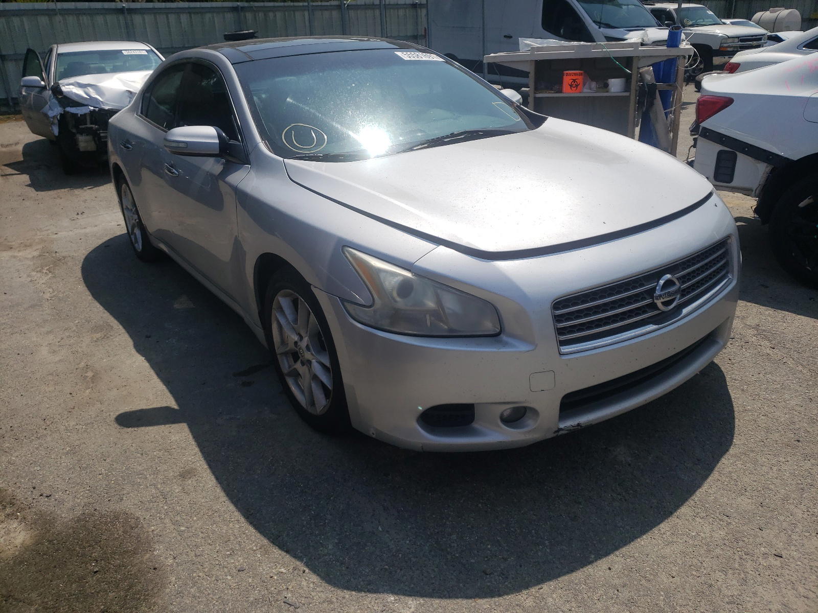 NISSAN MAXIMA S 2011 with VIN 1N4AA5APXBC842278 - Photo from auction