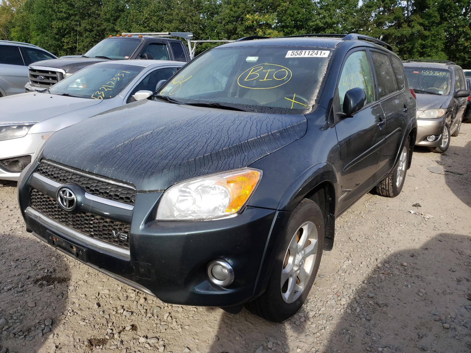 Photo 2 from auction – 2012 TOYOTA RAV4 LIMIT with VIN 2T3DK4DV9CW093030