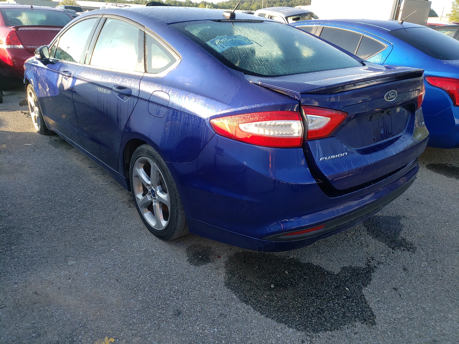 Photo 3 from auction – 2014 FORD FUSION SE with VIN 3FA6P0H73ER134683