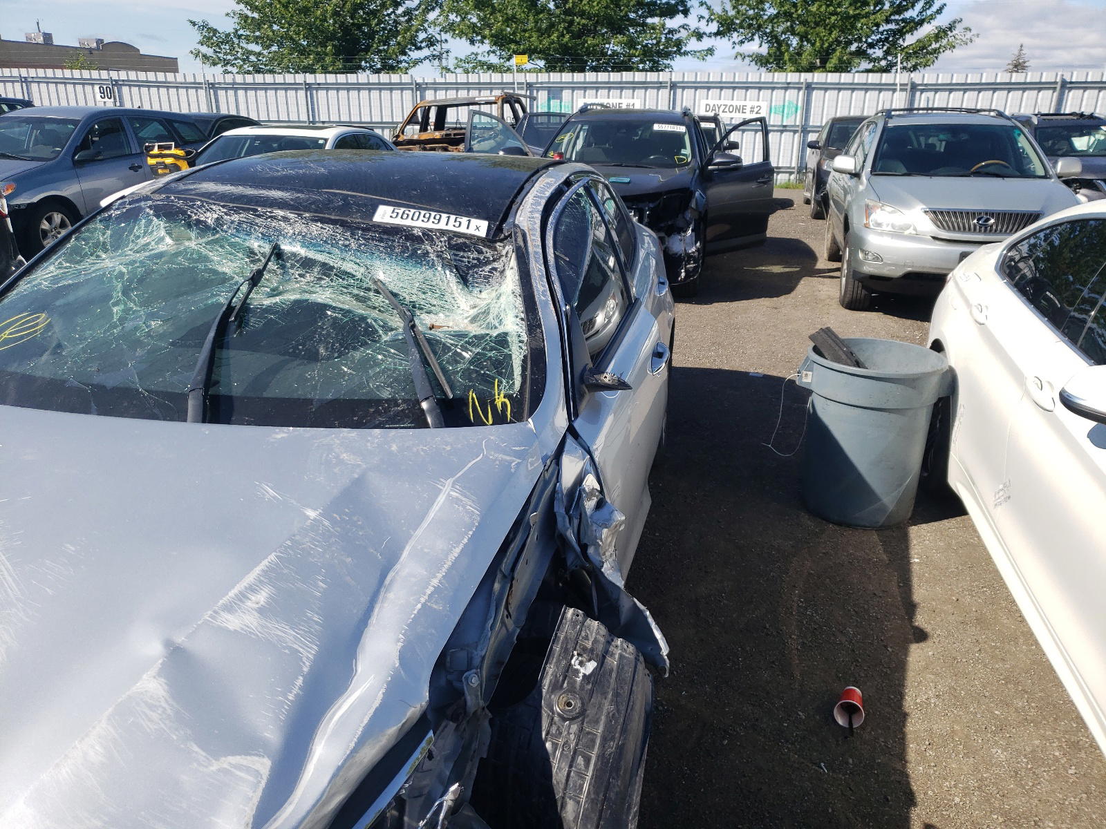 Photo 9 from auction – 2016 KIA OPTIMA EX with VIN 5XXGU4L38GG075831