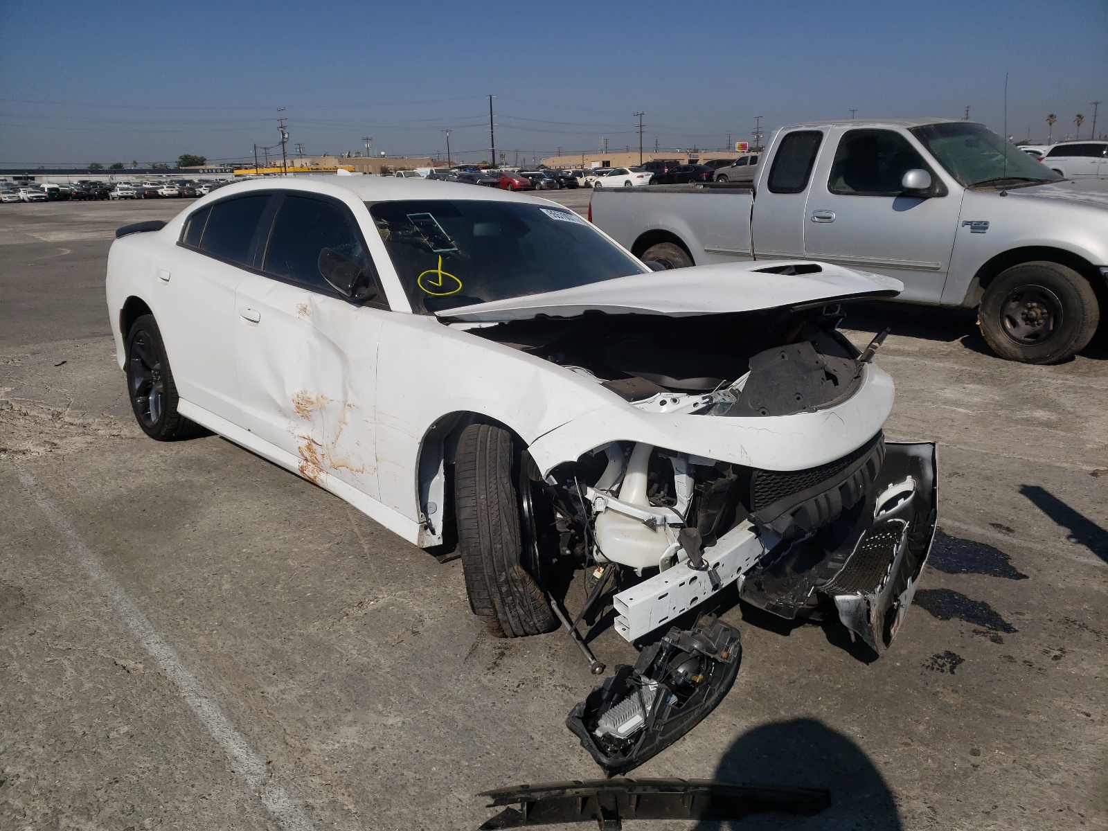 DODGE CHARGER GT 2019 with VIN 2C3CDXHG6KH681862 - Photo from auction