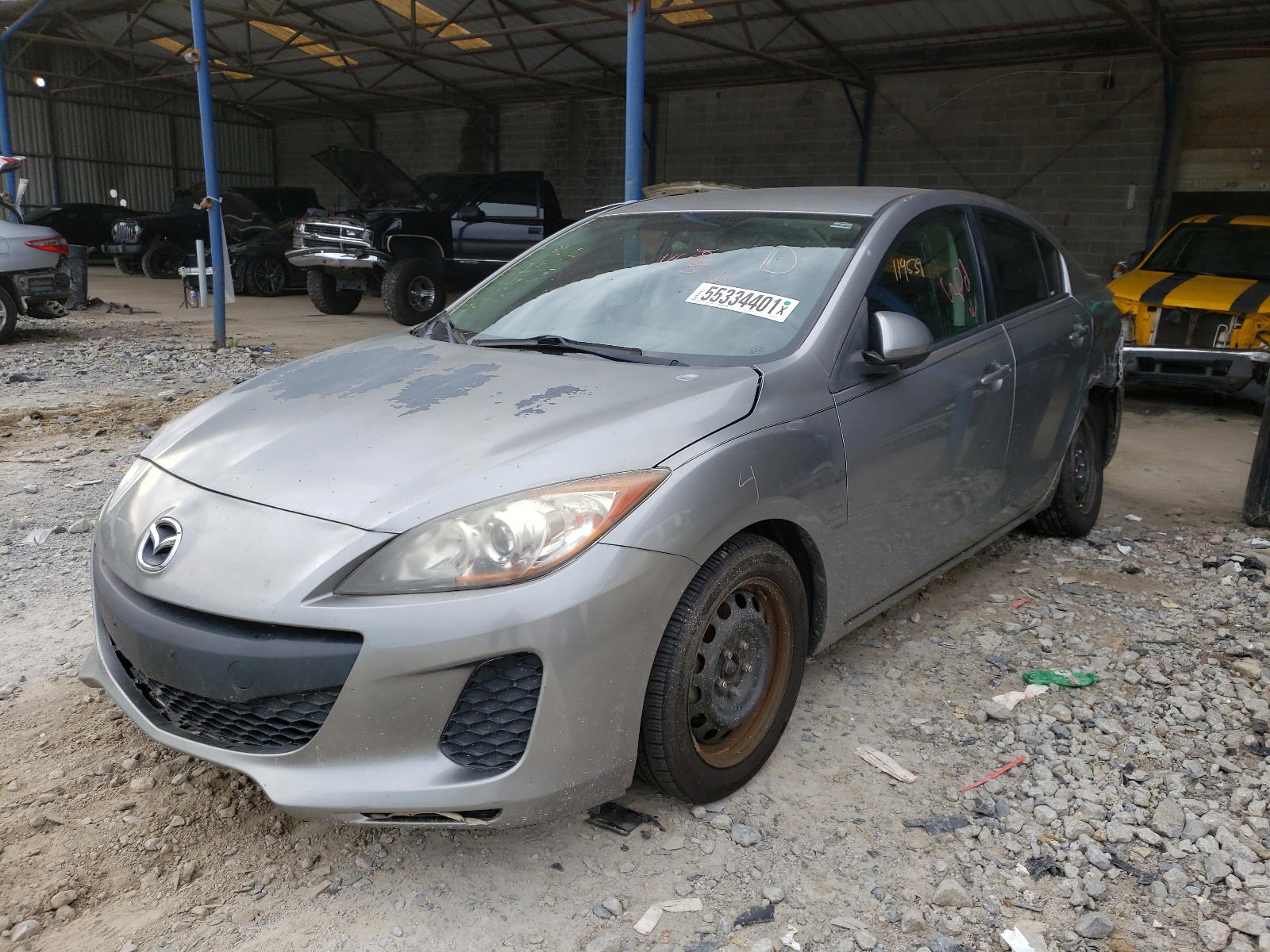 Photo 2 from auction – 2013 MAZDA 3 I with VIN JM1BL1TG5D1748161