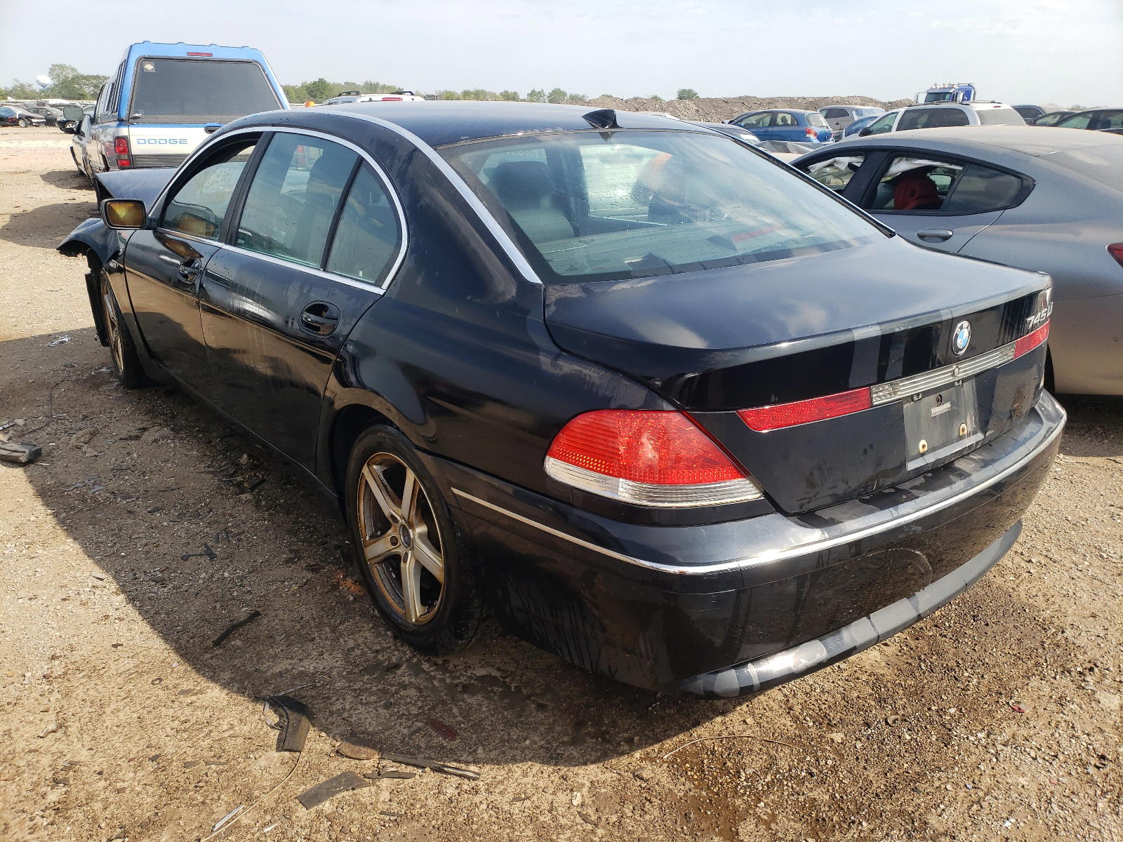 Photo 3 from auction – 2002 BMW 745 LI with VIN WBAGN63442DR05934
