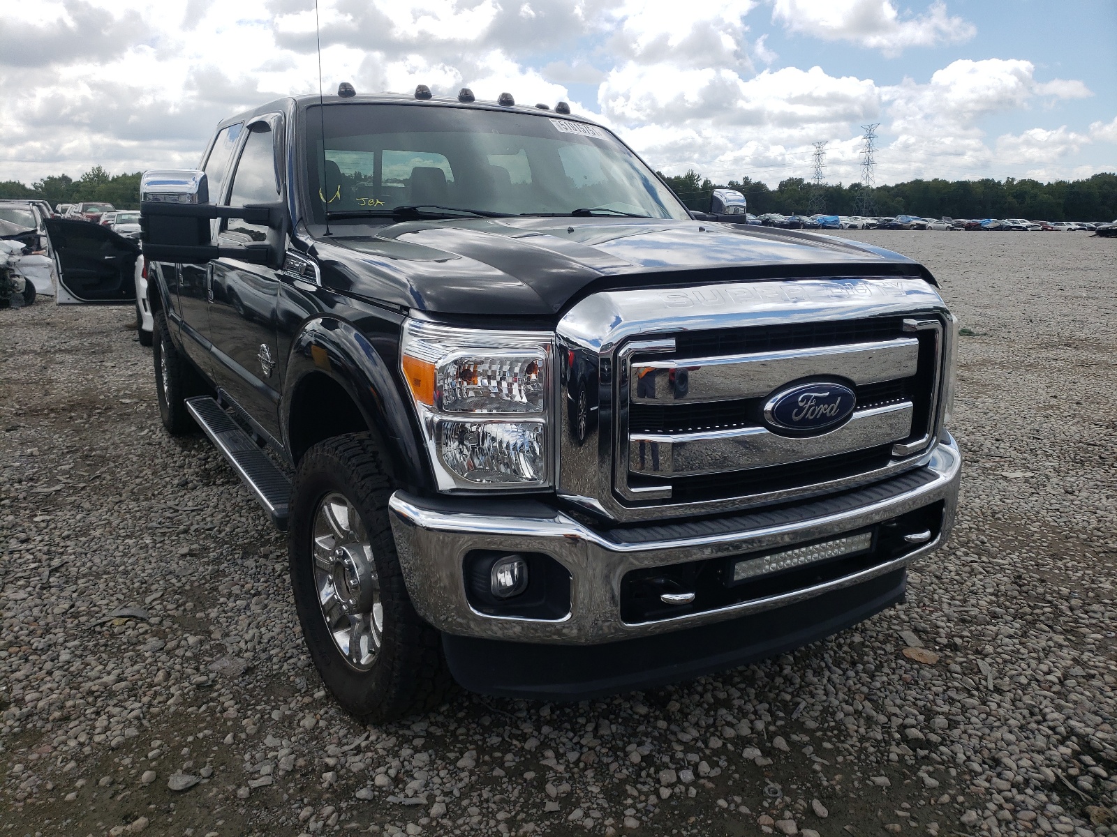 FORD F250 SUPER 2014 with VIN 1FT7W2BT1EEB73830 - Photo from auction