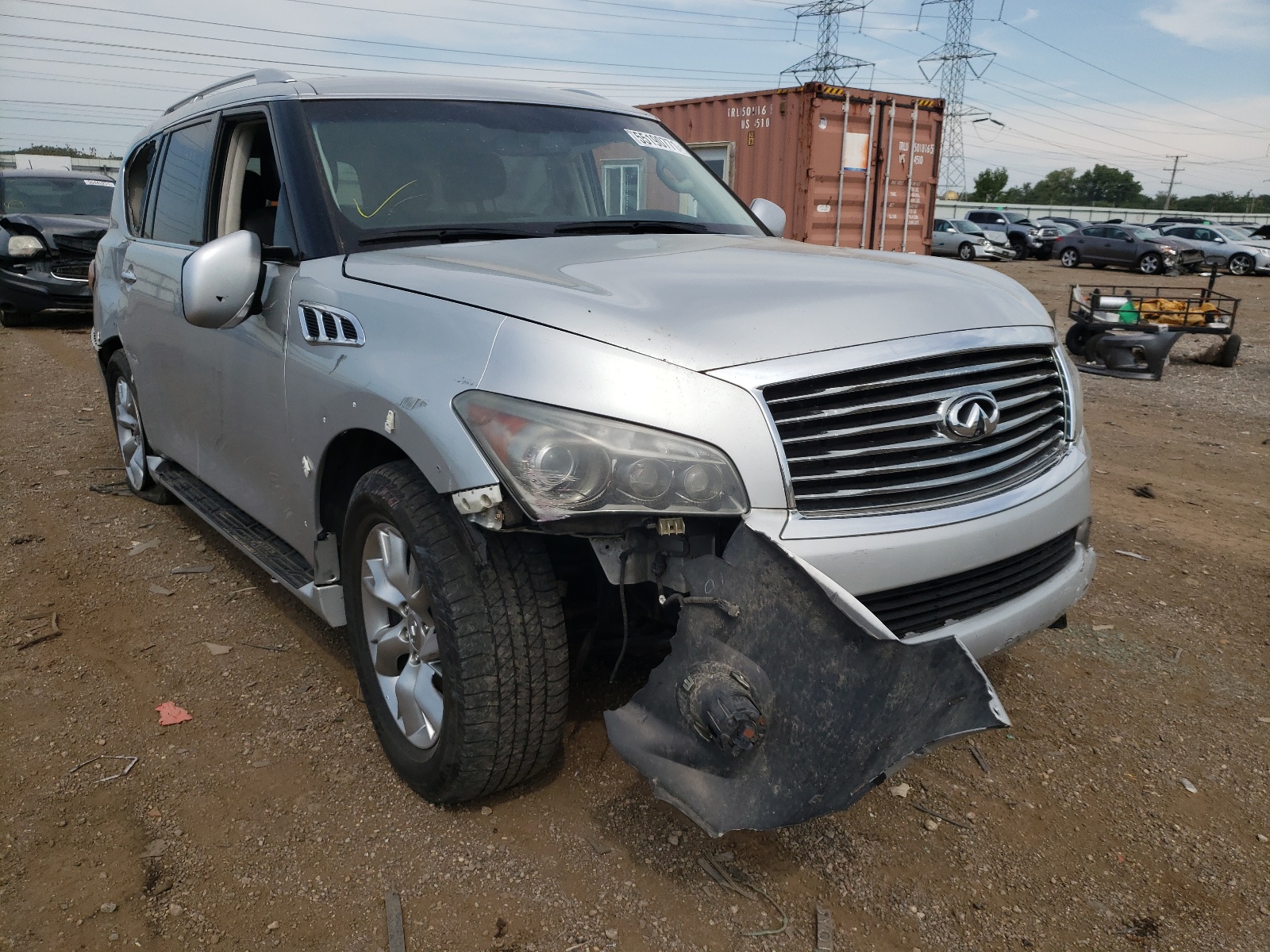 Photo 1 from auction – 2012 INFINITI QX56 with VIN JN8AZ2NE0C9015225