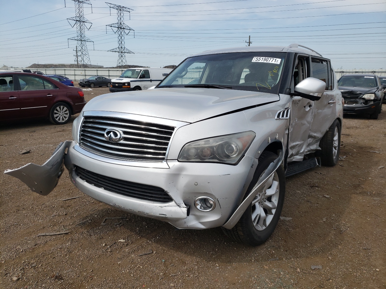 Photo 2 from auction – 2012 INFINITI QX56 with VIN JN8AZ2NE0C9015225