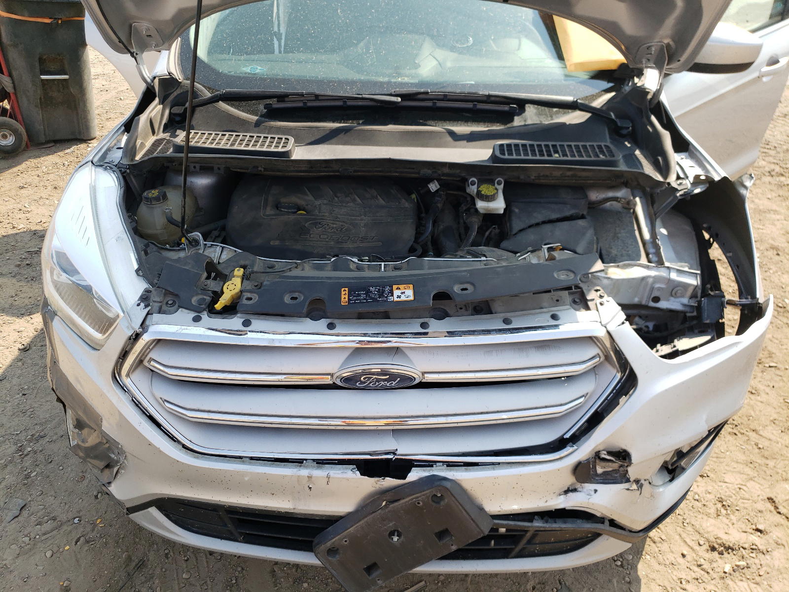 Photo 7 from auction – 2018 FORD ESCAPE SEL with VIN 1FMCU9HDXJUA23532