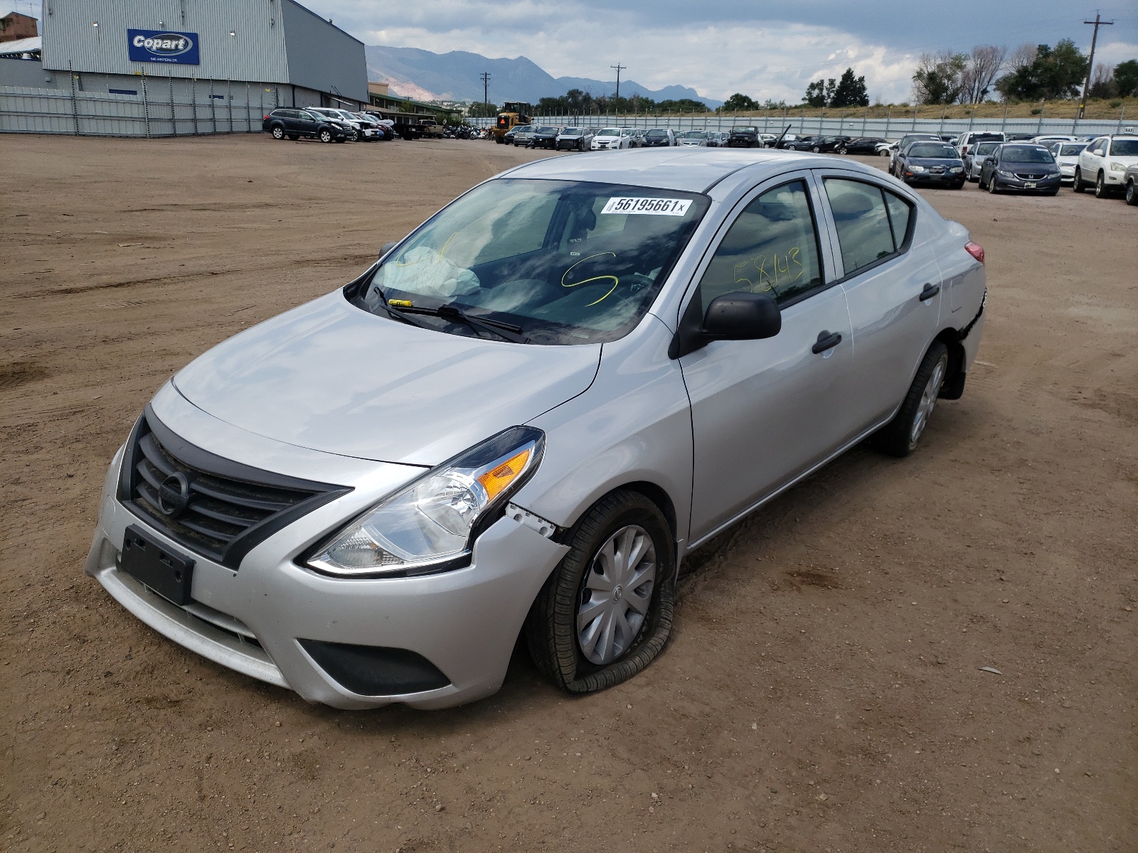 Photo 2 from auction – 2015 NISSAN VERSA S with VIN 3N1CN7AP8FL918354