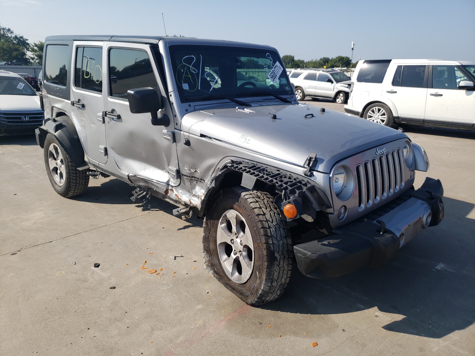 JEEP WRANGLER U 2016 con VIN 1C4BJWEG3GL122990 - Foto de la subasta