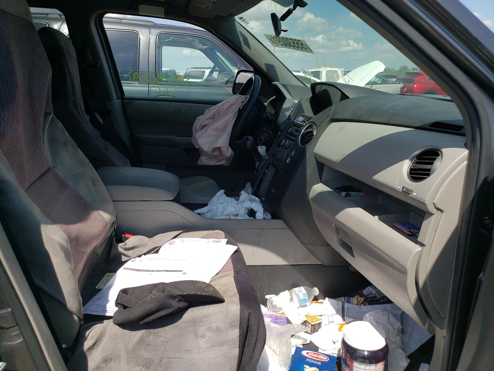 Photo 5 from auction – 2013 HONDA PILOT LX with VIN 5FNYF4H26DB048141