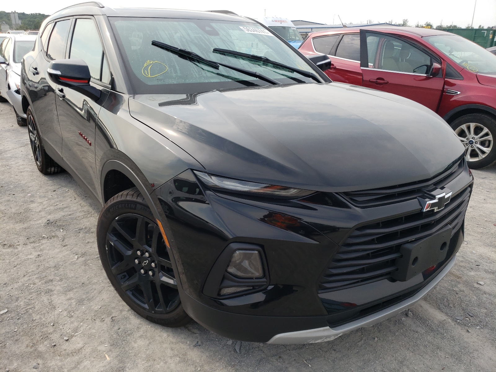 CHEVROLET BLAZER 3LT 2021 with VIN 3GNKBJR41MS505159 - Photo from auction
