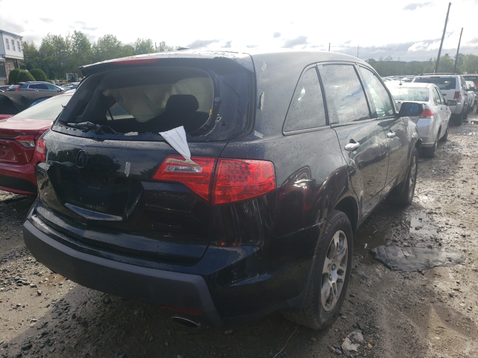 Photo 4 from auction – 2009 ACURA MDX TECHNO with VIN 2HNYD28459H524449
