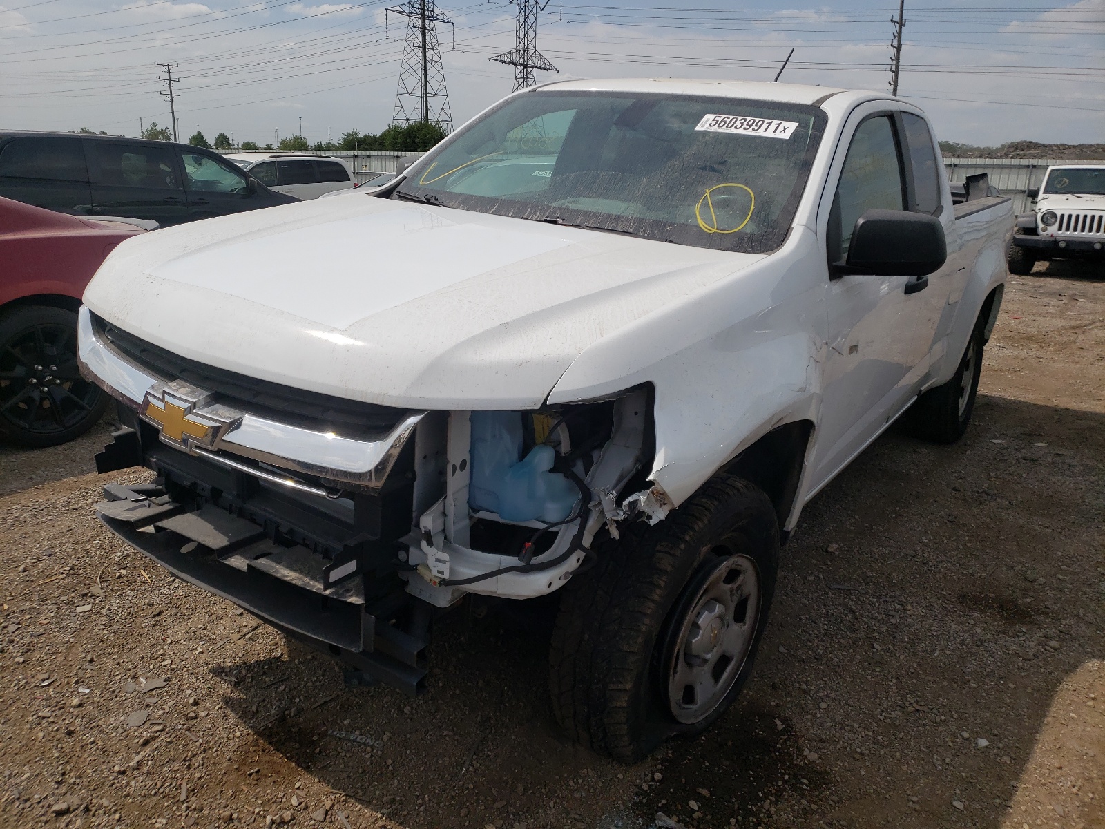 Photo 2 from auction – 2017 CHEVROLET COLORADO with VIN 1GCHSBEA0H1179236