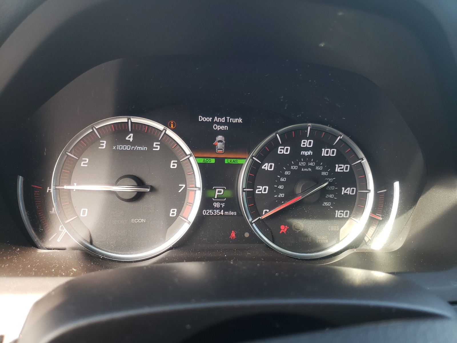 Photo 8 from auction – 2020 ACURA TLX TECHNO with VIN 19UUB1F68LA011387