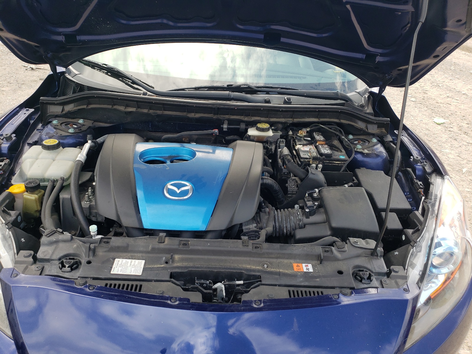 Photo 7 from auction – 2013 MAZDA 3 I with VIN JM1BL1L77C1671937