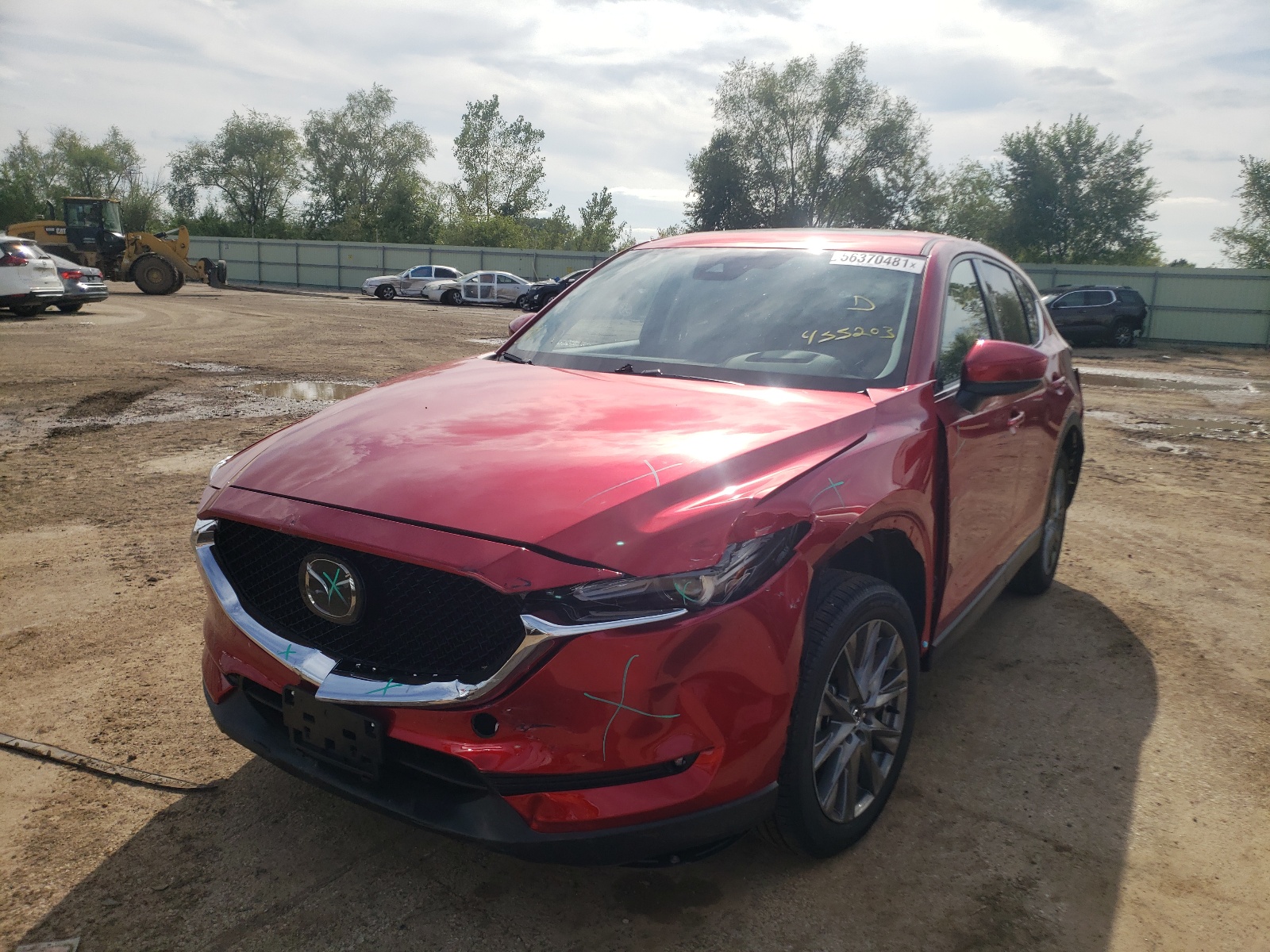 Photo 2 from auction – 2021 MAZDA CX-5 GRAND with VIN JM3KFBDM0M0455203