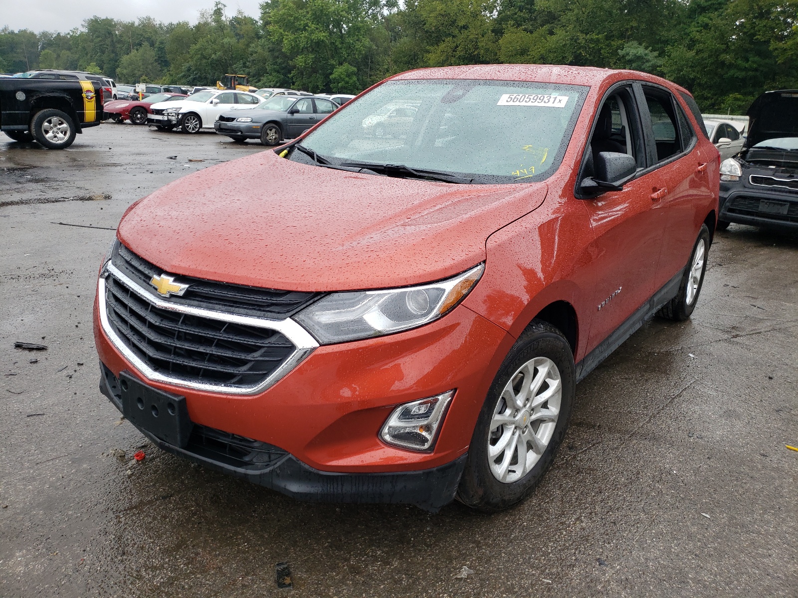 Photo 2 from auction – 2020 CHEVROLET EQUINOX LS with VIN 2GNAXHEV0L6263403