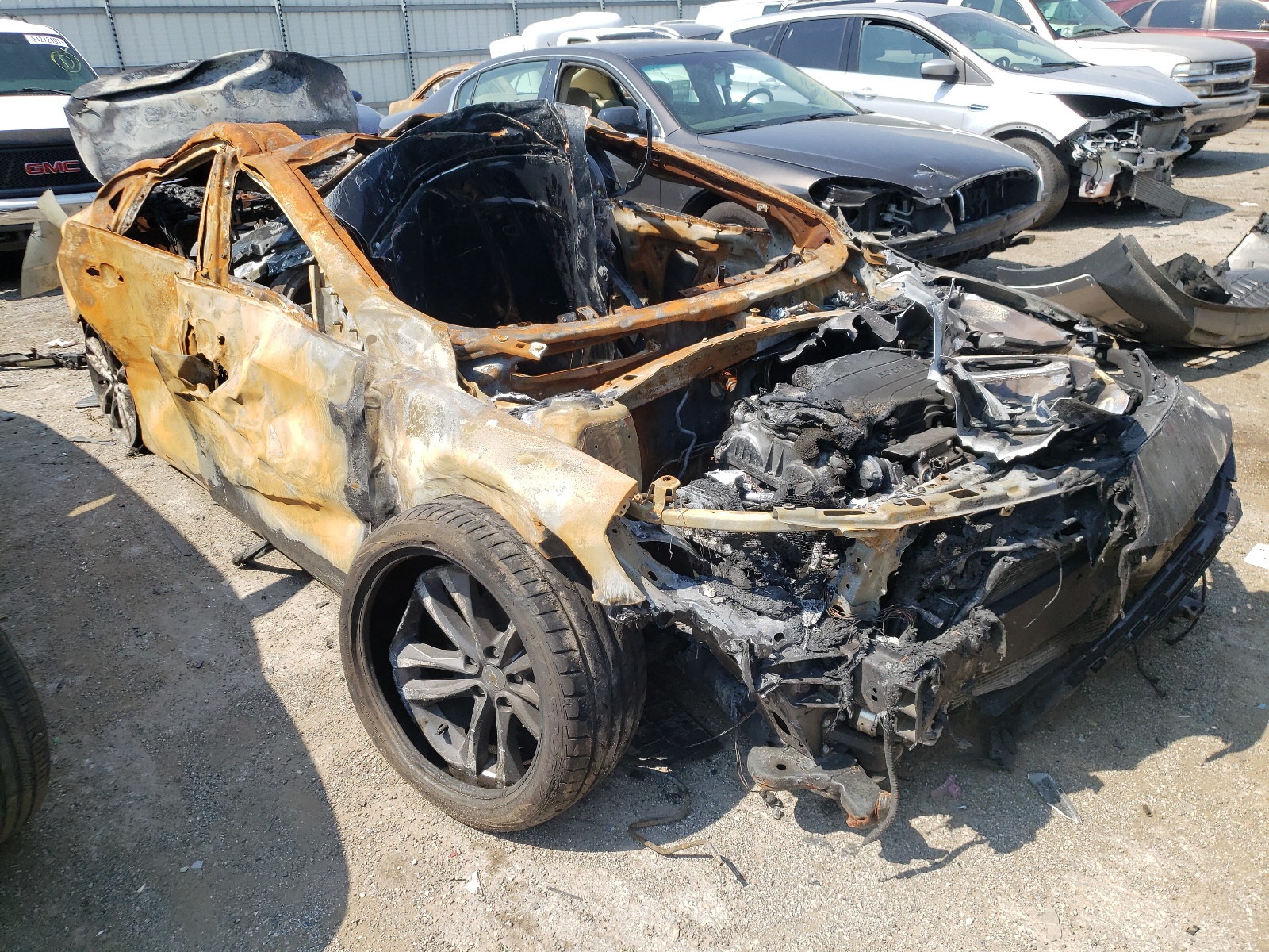 CHEVROLET MALIBU LT 2021 with VIN 1G1ZD5ST1MF075608 - Photo from auction