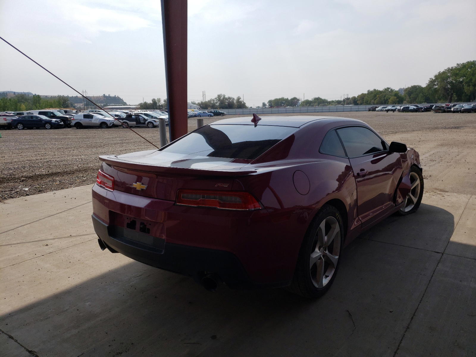 Photo 4 from auction – 2014 CHEVROLET CAMARO LT with VIN 2G1FB1E34E9299074
