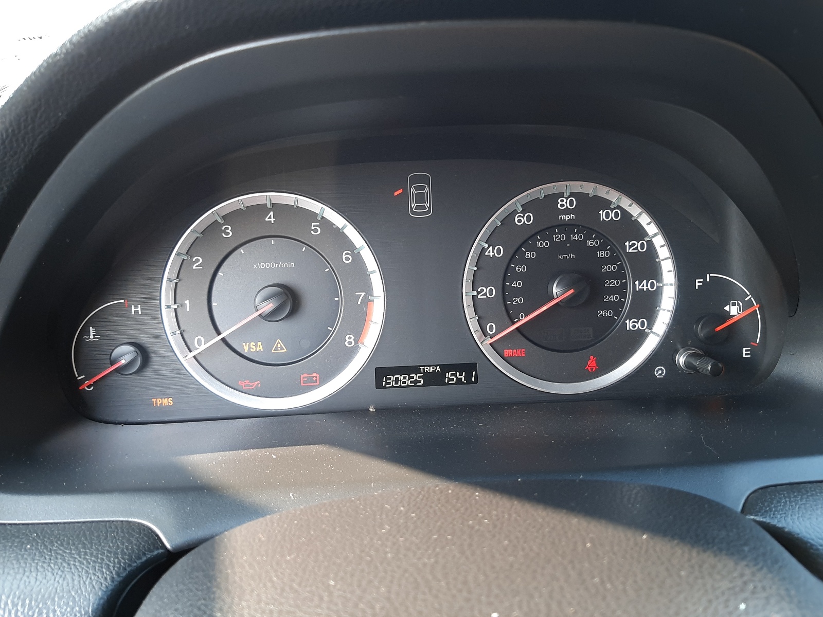 Photo 8 from auction – 2008 HONDA ACCORD LX- with VIN 1HGCS113X8A003937
