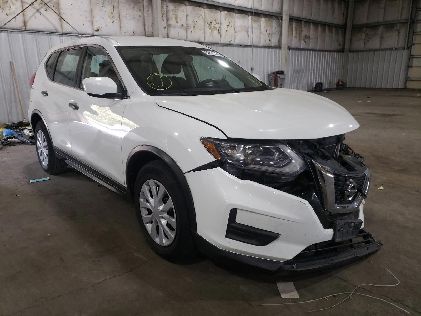 NISSAN ROGUE S 2017 with VIN KNMAT2MT5HP544718 - Photo from auction