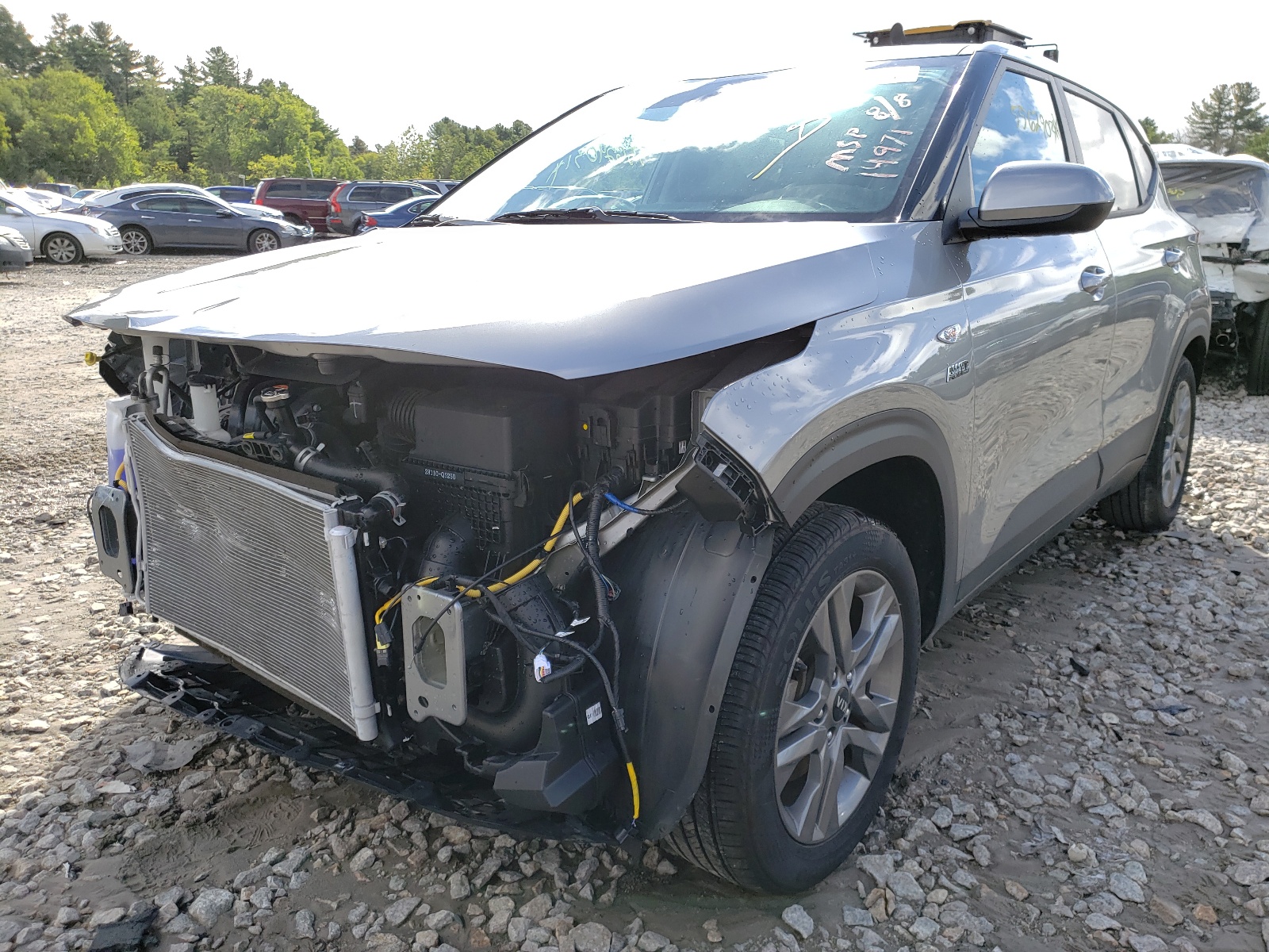 Photo 2 from auction – 2021 KIA SELTOS LX with VIN KNDEPCAA3M7133178