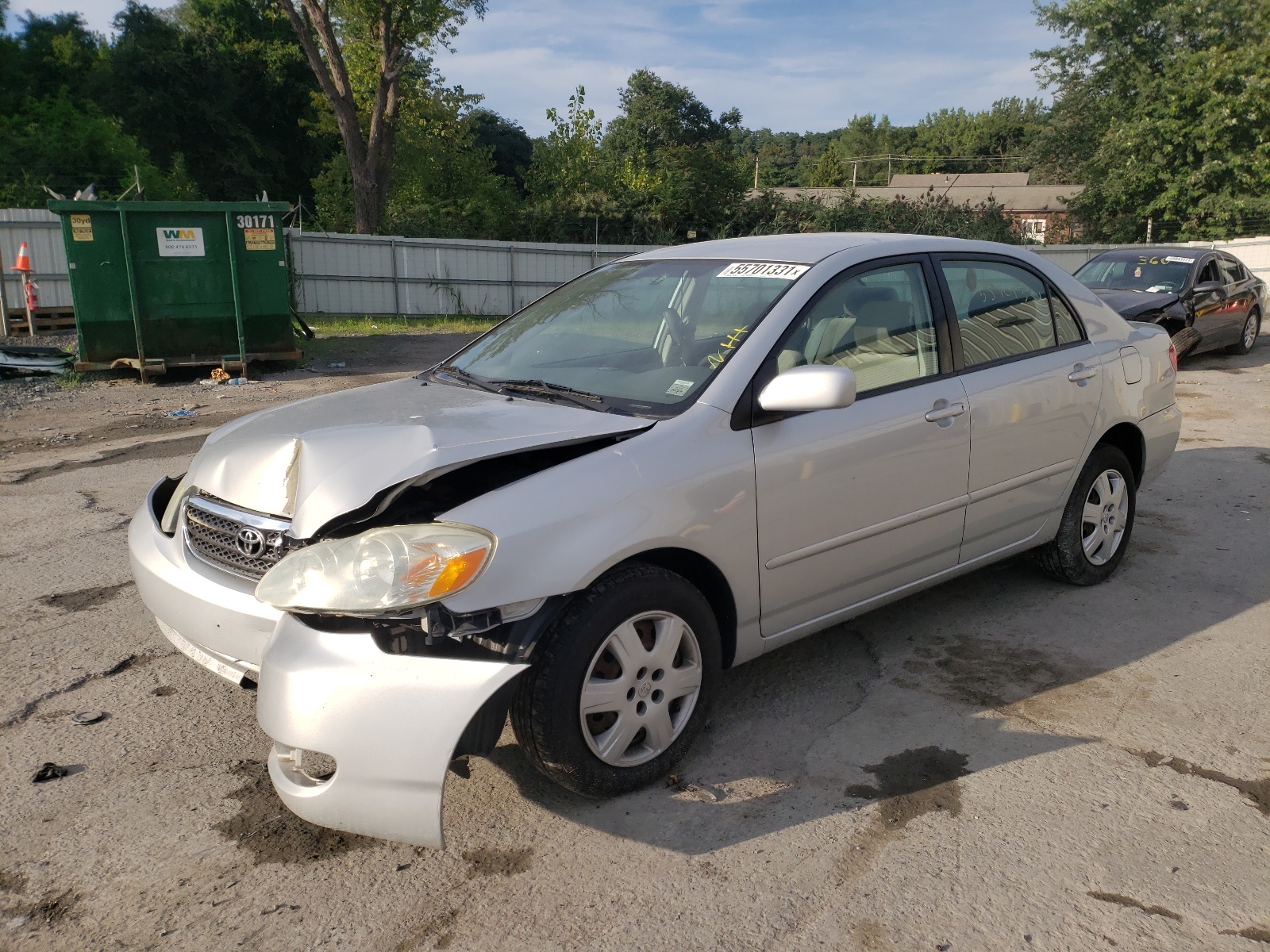 Photo 2 from auction – 2006 TOYOTA COROLLA CE with VIN 1NXBR32EX6Z702140