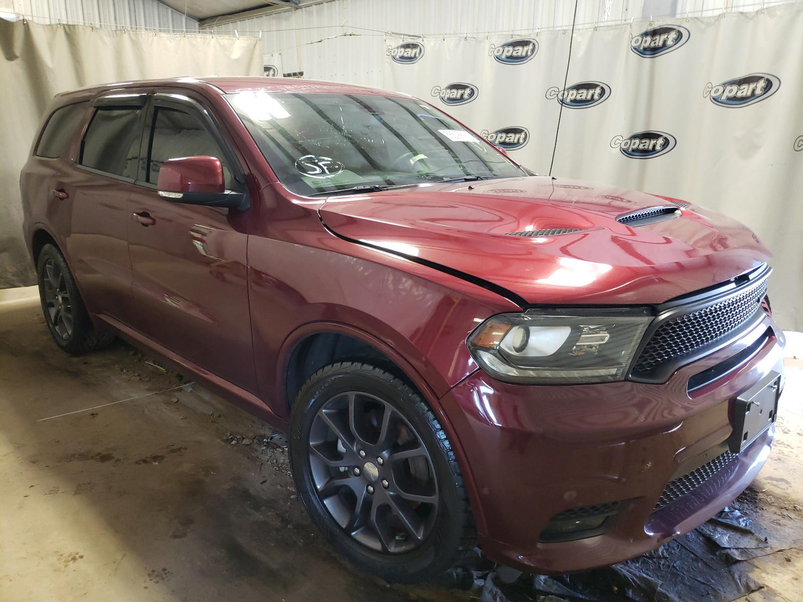 DODGE DURANGO R/ 2018 with VIN 1C4SDHCT5JC345171 - Photo from auction