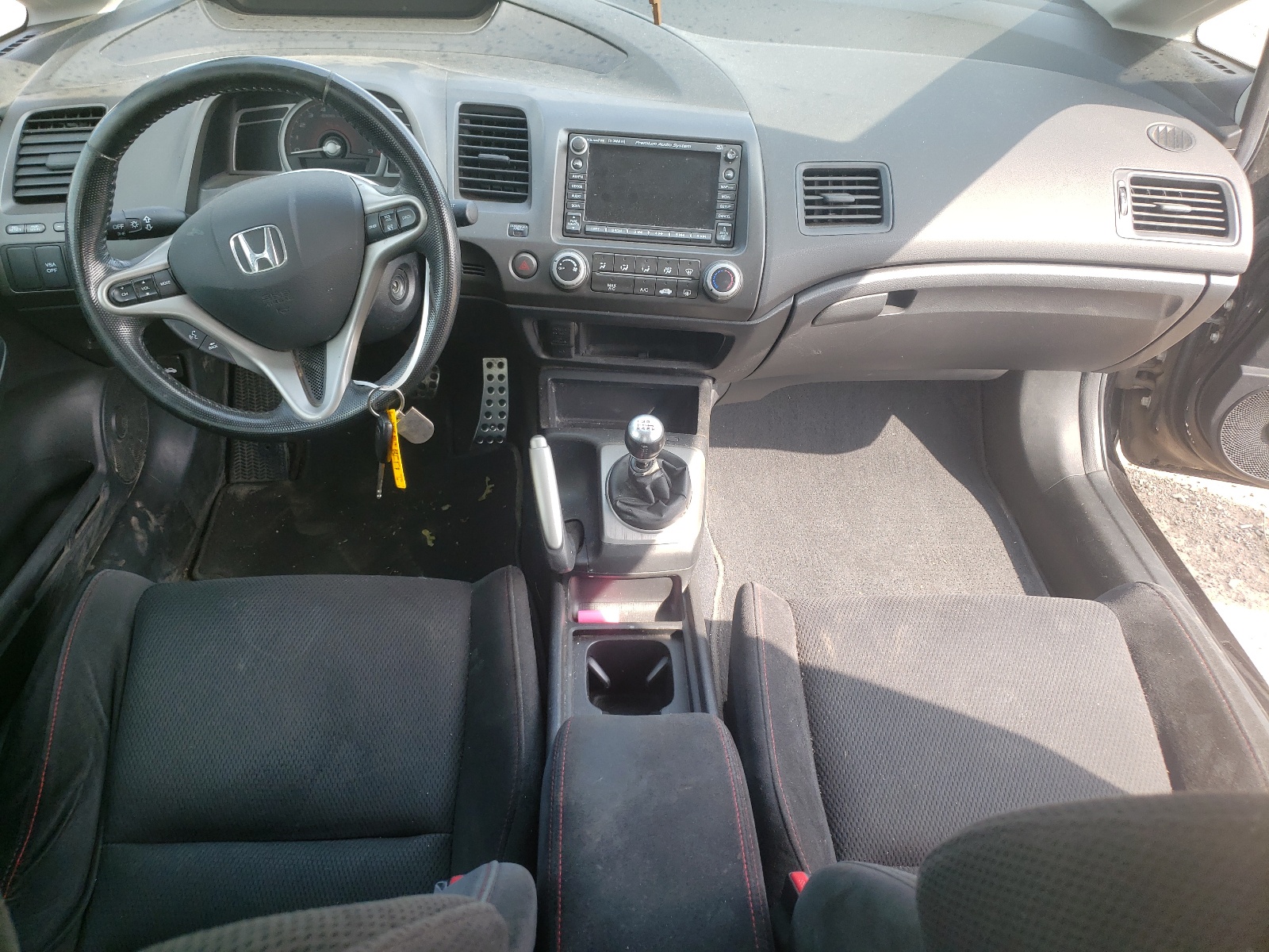 Photo 9 from auction – 2007 HONDA CIVIC SI with VIN 2HGFA55577H701411